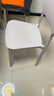 全品屋餐椅凳子塑料椅子办公椅靠背休闲椅书桌椅学习椅化妆椅电脑椅 实拍图