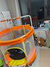 曼迪卡威蹦蹦床室内家用儿童1-3-10岁宝宝砰砰跳跳床小孩蹭蹭床玩具礼物 1.2米 撞色烤漆单杠款橙承重700斤 加厚护网/吸盘静音防滑腿 实拍图