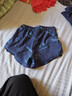 佑游儿童游泳裤男孩速干泳衣中大童平角防尴尬三件套52003蓝色小熊3XL 实拍图