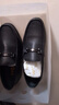 金利来（Goldlion）男鞋商务休闲鞋舒适轻质透气时尚皮鞋59683019201A黑39码 实拍图