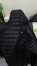 京东京造穿山甲轻薄羽绒服 连帽白鸭绒户外秋冬外套短款男 黑色 XXL 实拍图