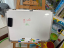 得力45*60cm白板写字板 蜂窝板芯商用磁吸板黑板办公用记事板墙贴小黑板儿童家用教学水笔可擦写画板 实拍图