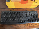 罗技（Logitech）MK120 键鼠套装 有线键鼠套装 办公键鼠套装 电脑键盘 USB即插即用 全尺寸 黑色 实拍图