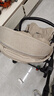 GOKKE婴儿推车双向高景观 可坐可躺轻便折叠简易手推车 幼儿宝宝童车 kisbean卡其色 实拍图