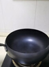 京严正宗古法大肚铁锅家用炒锅无涂层不粘炒菜锅电磁炉燃气通用已开锅 【三次开锅发货】适用1-3人 24cm 【山东老字号铁锅技术｜百年传承】 实拍图