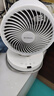 艾美特（AIRMATE）桌面空气循环扇轻音插电充电宝两用学生宿舍办公小巧便捷台扇2024新款遥控定时台式风扇Type-c接口 经典遥控【3档风速+轻巧便携】 实拍图