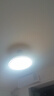 雷士（NVC）LED照明风扇灯吊扇灯餐厅卧室黑色简约灯具全光谱1级能效42寸 实拍图