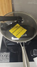 炊大皇 炒锅 304不锈钢炒菜锅煎锅 平底不粘炒锅32cm 可立可视盖不挑灶 实拍图