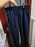 大嘴猴（paul frank）休闲裤男秋冬季美式裤子男士工装裤男裤宽松长裤 藏蓝色 XL 实拍图