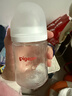 贝亲（Pigeon）玻璃奶瓶宽口径防胀气160ml S号奶嘴 1月+ AA186  实拍图