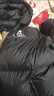 骆驼（CAMEL）黑钻系列 女装短款羽绒服情侣男女加厚宽松连帽面包羽绒服B601 M 实拍图