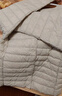 鸭鸭（YAYA）佟丽娅同款轻薄羽绒服女新款冬季短款圆领内胆修身时尚薄外套男 浅灰色【女款无领】 3XL 实拍图