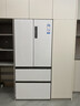 Haier/海尔500升白色零距离自由嵌入式法式双变频风冷无霜一级节能家用电冰箱四开门超薄国家补贴20% BCD-500WGHFD4DW9U1 实拍图