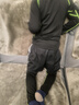 维多利亚旅行者儿童跑步套装秋冬滑雪服紧身训练服健身服运动服打底速干衣2件套 实拍图