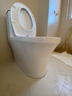 箭牌（ARROW）卫浴大冲力喷射虹吸式防臭节水马桶家用缓降盖板连体抽水坐便器 【T50】易洁无棱大管径12634，5天发 400mm 实拍图