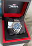 天梭（TISSOT）官旗 瑞士手表风度系列时尚自动机械硅游丝机芯男士腕表送男友 蓝盘钢带T127.407.11.041.00 实拍图