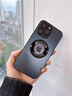 酷瑟 适用苹果14promax手机壳iphone保护套镜头全包强力磁吸高端磨砂玻璃防指纹防灰尘男女新款 石墨黑【自带镜头膜+强力磁吸+强抗指纹】 14promax（6.7寸3个摄像头） 实拍图
