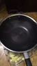 炊大皇炒锅有钛0氟不粘锅316L不锈钢不粘平底炒锅34cm 实拍图