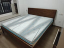 全友家居 胡桃木色实木床智能床现代简约主卧室双人大床1.8x2米家具 实拍图
