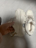 奥古狮登（Agsdon）老爹鞋女冬ins潮麦穗加绒保暖鞋子女厚底运动鞋 N231151 米杏 39 实拍图