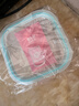 希乐扣Cilock玻璃饭盒上班族带饭糙米饭分装留样盒冷冻盒减脂定量保鲜盒 4只装 实拍图