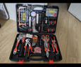 华麦斯家用工具箱全套五金工具套装多功能家庭电工专用维修手动组合套装 豪华工具104件套(升级加强版) 实拍图