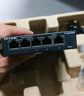 普联（TP-LINK）5口全千兆钢壳交换机 企业级交换器 4口监控网络网线分线器  金属机身 TL-SG1005D 实拍图