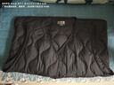波司登（BOSIDENG）25年新款轻薄羽绒服女短款90绒V领葫芦纹保暖内搭马甲羽绒内胆 黑色8056-经典极简风 2XL 180/100A 体重约140-150斤 实拍图