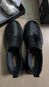金利来（Goldlion）男鞋男士休闲鞋时尚商务舒适套脚休闲皮鞋G506310110AAB黑-41码 实拍图