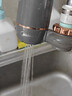 美的（Midea）净水器水龙头过滤器家用自来水滤水器直饮前置过滤器厨房卫生间通用除水垢除余氯双出水可清洗滤芯 一机七芯【五年免换芯】 实拍图