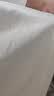 棉的美学230G重磅纯棉长袖t恤男秋季纯色简约休闲百搭长袖保暖男女同款 软绵绵像暖云-茉莉白 M 推荐100-115斤 实拍图