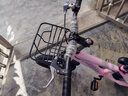 凤凰（Phoenix）儿童自行车男女宝宝脚踏车3-8-12岁儿童山地车14-18-22寸小孩单车 极氪一体轮+ 迷人粉+ 悍马辅助轮 16寸适合身高（105-130cm） 实拍图