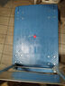 乐优佰易 小推车拉货车手推车平板车 90*60cm5寸PVC耐磨轮加厚折叠手拉车 仓库物流工厂 实拍图