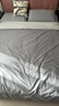 水星家纺四件套床上纯棉100%a类全棉透气床单被套单双人套件1.5米×2米床灰 实拍图