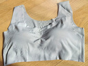 沫濛【2件装】无痕内衣女文胸无钢圈薄款胸罩小胸睡眠背心式运动内衣 肤色+浅灰 M (建议90-120斤,70ABC-80AB) 实拍图