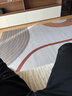 布迪思地毯客厅卧室书房 现代简约北欧轻奢防滑茶几毯 谷山180*250cm 实拍图