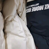 李宁火锅羽绒 新年款丨男女同款防泼水防风宽松鸭绒短羽绒服AYMV431 实拍图