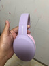 纽曼TB205背书阅读神器耳返无线学习头戴式蓝牙耳机高音质电脑网课游戏运动穿搭超长续航包耳式 薰衣草 实拍图
