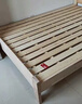 意米之恋橡胶木床实木床 主卧双人床 卧室家具 品质大板【包安装】1.5m*2m 实拍图