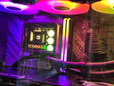 TCOMAS钛钽LA300 360黑色 一体式CPU水冷散热器 微景观大冷头加厚冷排风扇ARGB光效 支持intel/AMD 实拍图