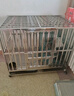 金百特 【不锈钢狗笼子】 金毛狗笼子中大型犬狗笼子宠物狗狗笼子狗屋高档狗别墅 长110*宽72*高95cm（激光满焊） 实拍图