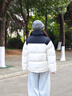 李宁防泼水防风短羽绒服男女同款25新款排湿宽松鸭绒运动外套AYMV431 实拍图