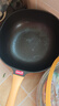 迈巴勒【抖音同款】钛极岩铸不粘炒锅煎炒多用途炒菜锅家用炒锅耐磨32cm 实拍图