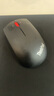 ThinkPad 联想thinkplus小黑红点无线鼠标 笔记本电脑办公鼠标 单模-无线鼠标（午夜黑） 实拍图