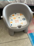 日康（rikang）宝宝餐椅 叫叫椅婴儿学坐椅多功能儿童吃饭餐桌 RK-X2009-5 灰色 实拍图