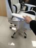 锦汐电竞椅电脑椅子人体工学椅力学游戏座椅宿舍家用久坐可升降办公椅 【升降扶手】4代-白黑+透气乳胶 实拍图