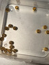 吾皇老金小金珠黄金纯金足金999古法小金珠DIY转运珠配件情侣送女友 约0.03g 实拍图