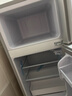 长城（GREAT WALL FRIDGE）家用迷你小冰箱小型冷冻冷藏保鲜宿舍出租房办公室节能省电双开门电冰箱 银色108L【一级能效 全国联保】 实拍图