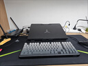 达尔优（dareu）A98专业版98配列无线三模机械游戏键盘RGB灯光客制化Gasket结构8000mA大师轴-白烟青侧刻 实拍图