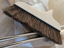 家家爽猪鬃毛马鬃毛扫把套装家用鬃毛扫帚簸箕套装组合家用不易粘发 卡其色单扫把（新款纯马鬃） 实拍图